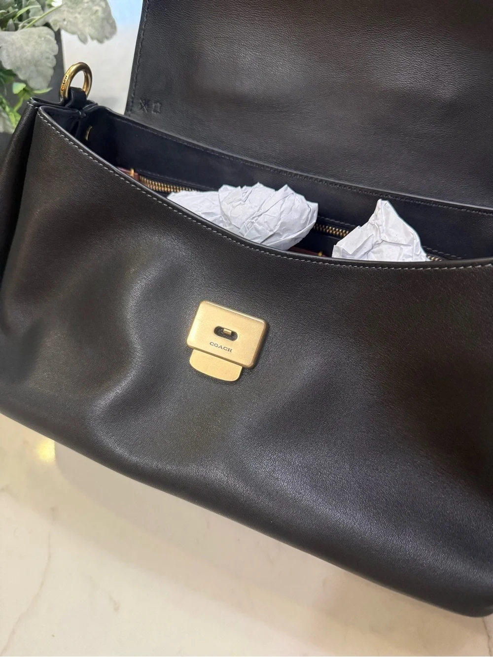 Coach slouchy rogue top handle